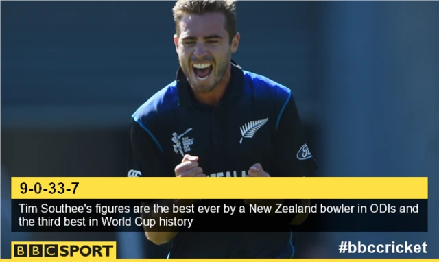 Tim Southee ODI record figures