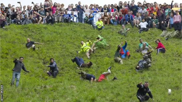 Cheese rolling