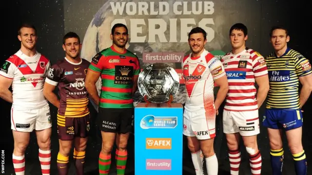 Captains of the teams in the World Club Series