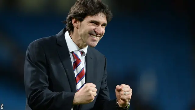 Middlesbrough manager Aitor Karanka