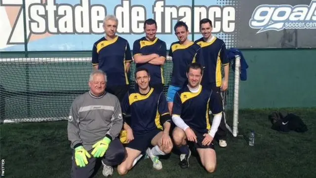 veteran football team photo