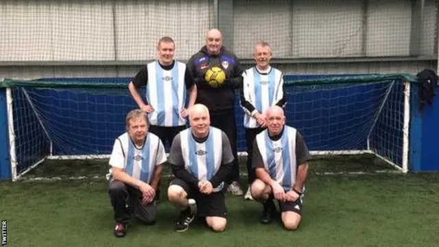 People's Cup Walking Football team