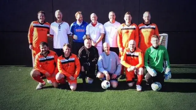 2 old 2 slow 5-a-side team lineup