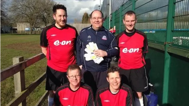 No Coventry for Old Men 5-a-side team picture