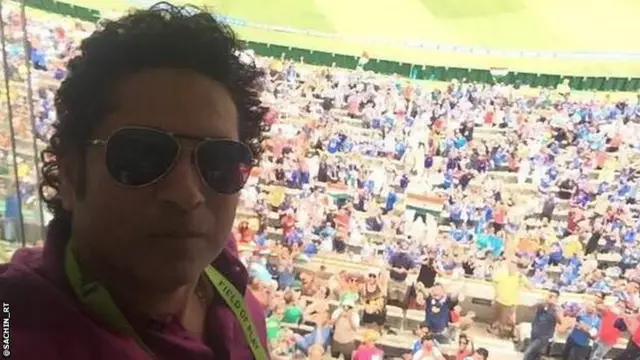 Sachin Tendulkar at the MCG