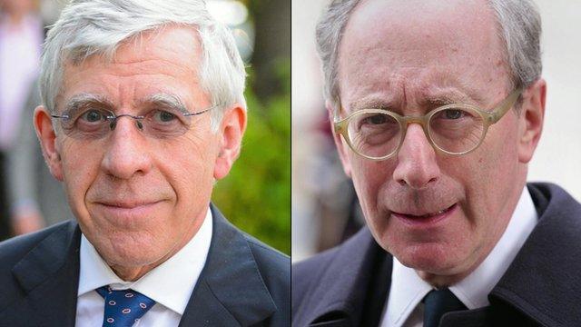 Sir Malcolm Rifkind and Jack Straw