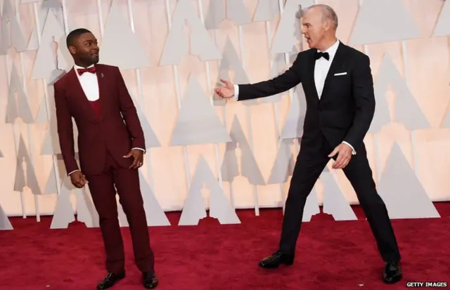 David Oyelowo and Michael Keaton