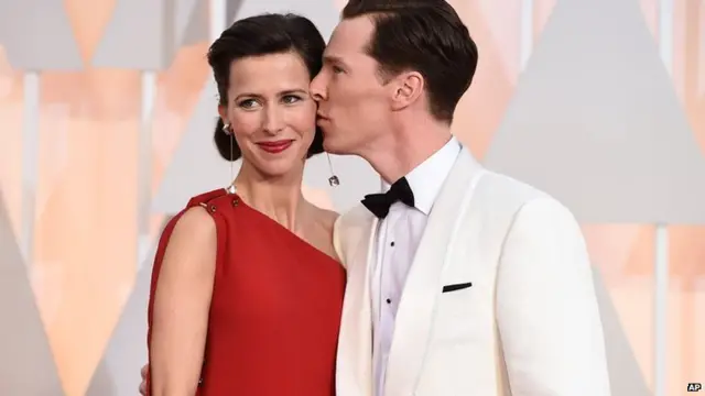 Benedict Cumberbatch and Sophie Hunter