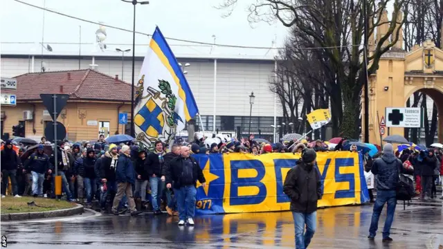 Parma fans