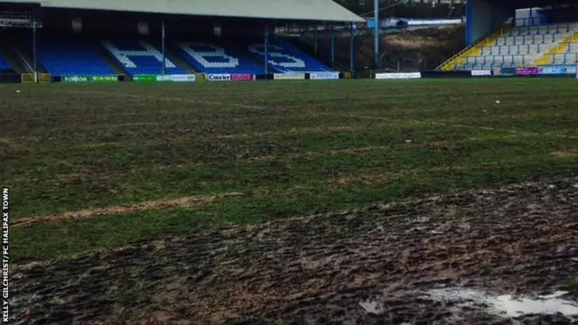 FC Halifax's The Shay ground