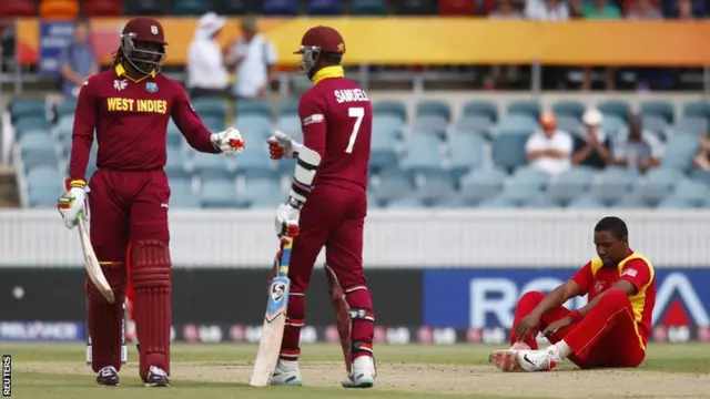 Chris Gayle and Marlon Samuels