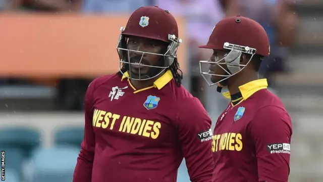 Chris Gayle and Marlon Samuels