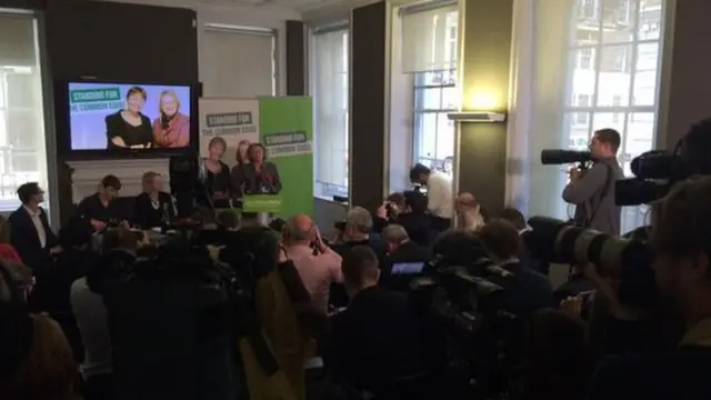 Green Party launch