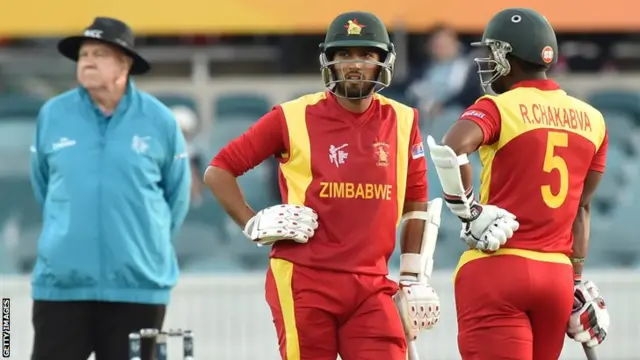 Sikandar Raza and Regis Chakavba