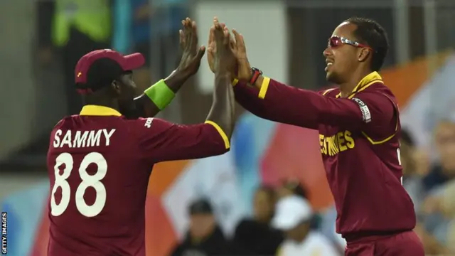 Darren Sammy and Lendl Simmons