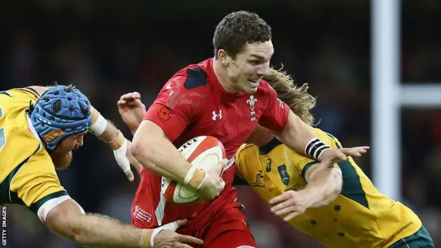 George North missed the win over Scotland