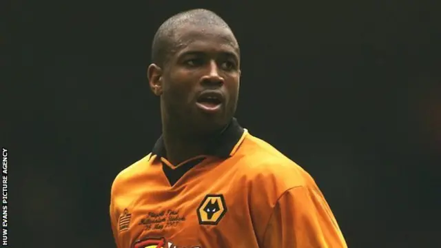 Nathan Blake during his time with Wolverhampton Wanderers