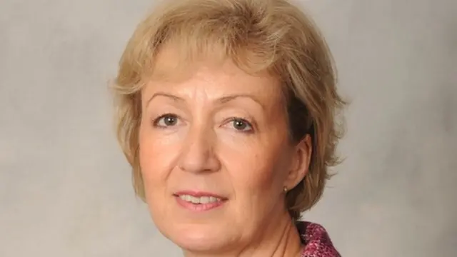 Treasury Minister Andrea Leadsom