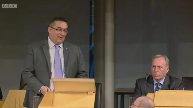 SNP MSP Christian Allard