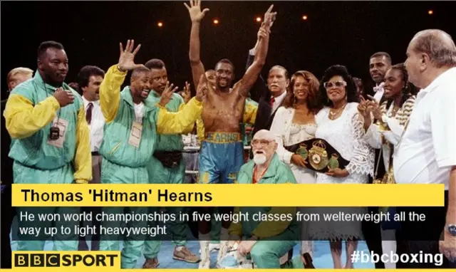 Thomas 'Hitman' Hearns