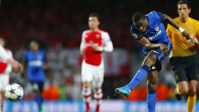 Geoffrey Kondogbia scores for Monaco