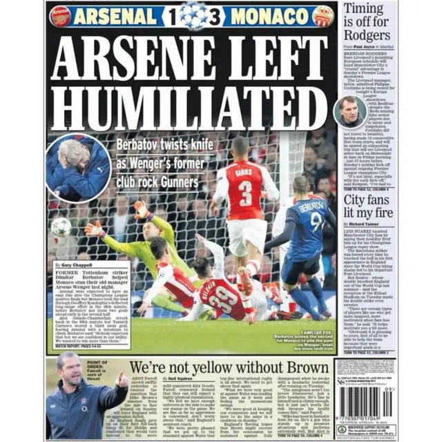 Express back page