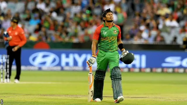 Anamul Haque walks