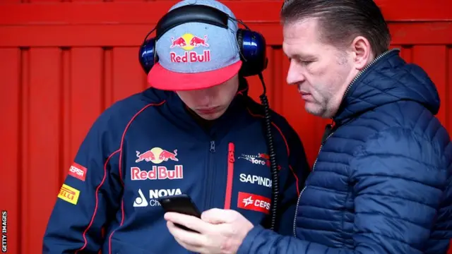 Max and Jos Verstappen