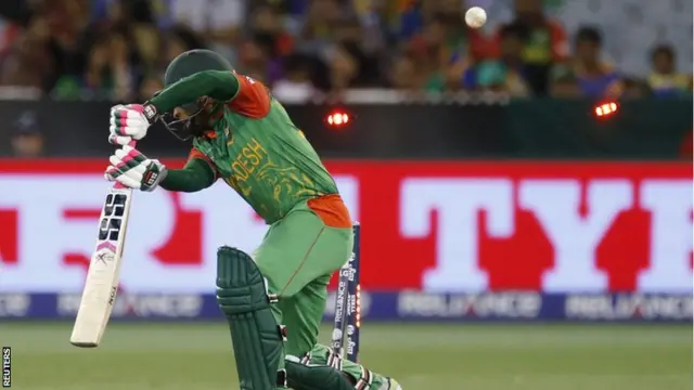 Mushfiqur Rahim bowled out