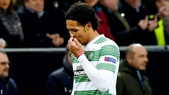 Celtic defender Virgil van Dijk