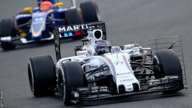 Williams of Valtteri Bottas