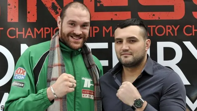 Tyson Fury and Christian Hammer