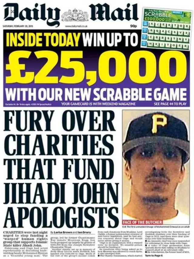 Mail front page