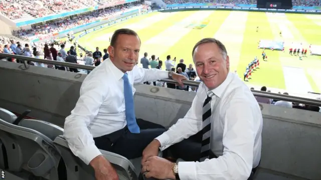Tony Abbott and John Key