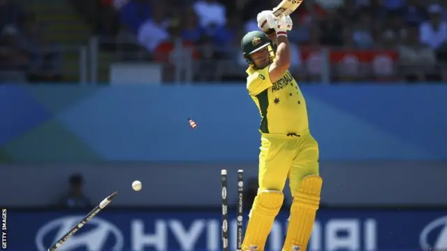 Aaron Finch is out