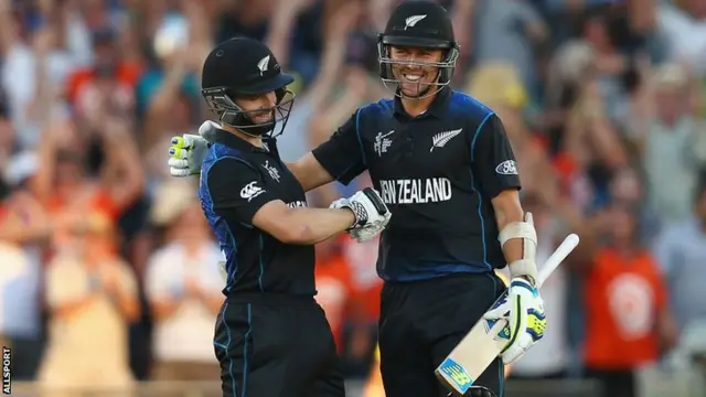 Kane Williamson and Trent Boult