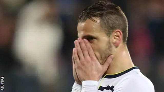 Tottenham striker Roberto Soldado