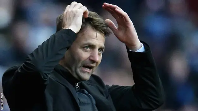 Aston Villa manager Tim Sherwood