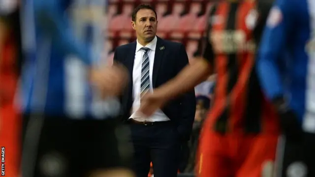 Wigan manager Malky Mackay