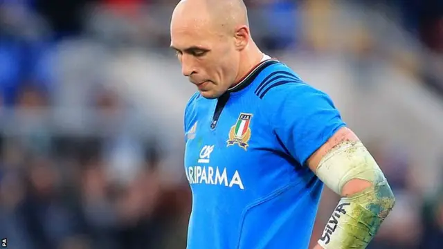 Sergio Parisse of Italy