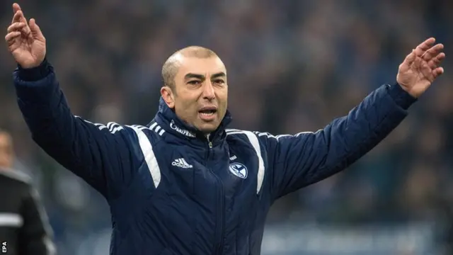 Schalke head coach Roberto Di Matteo