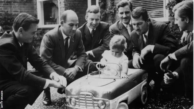 Bruce McLaren, Stirling Moss, Tony Brooks, Graham Hill, Jo Bonnier, Wolfgang von Trips, Damon Hill