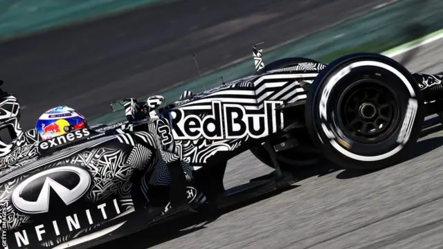 Daniel Ricciardo of Red Bull