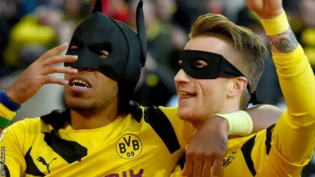 Marco Reus and Pierre-Emerick Aubameyang