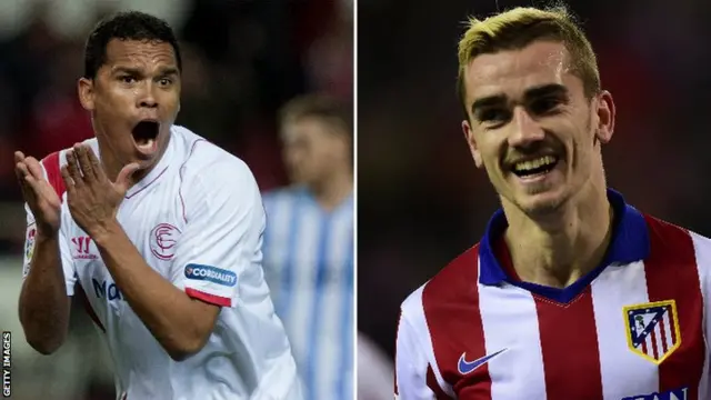 Carlos Bacca and Atoine Griezmann