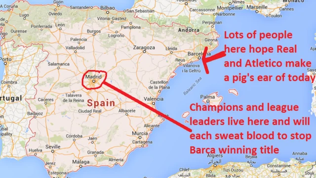 Map of Spain