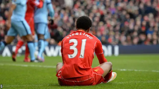 Liverpool striker Raheem Sterling