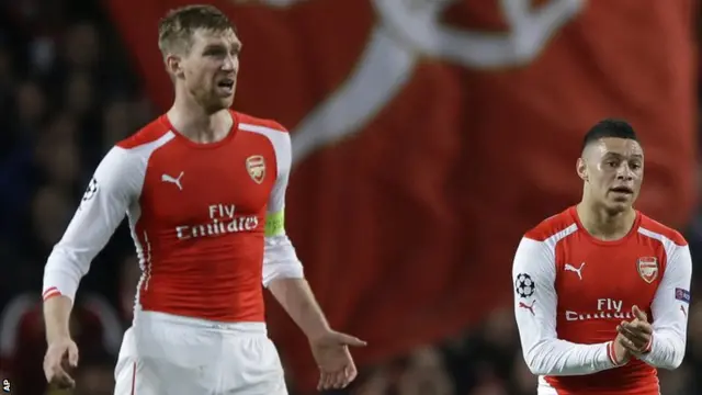 Arsenal defender Per Mertesacker