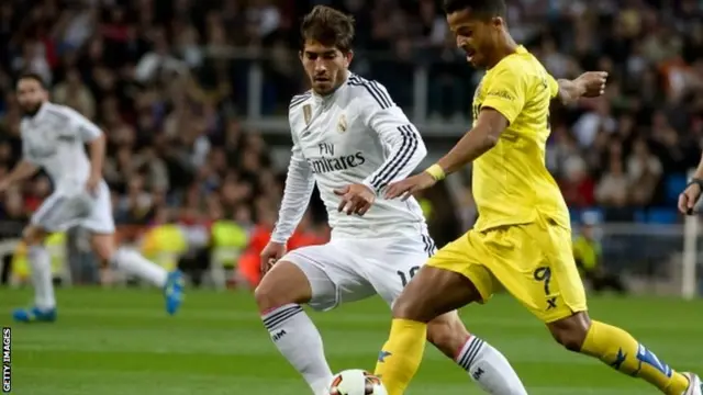 Lucas Silva has possession