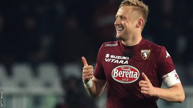 Kamil Glik celebrates